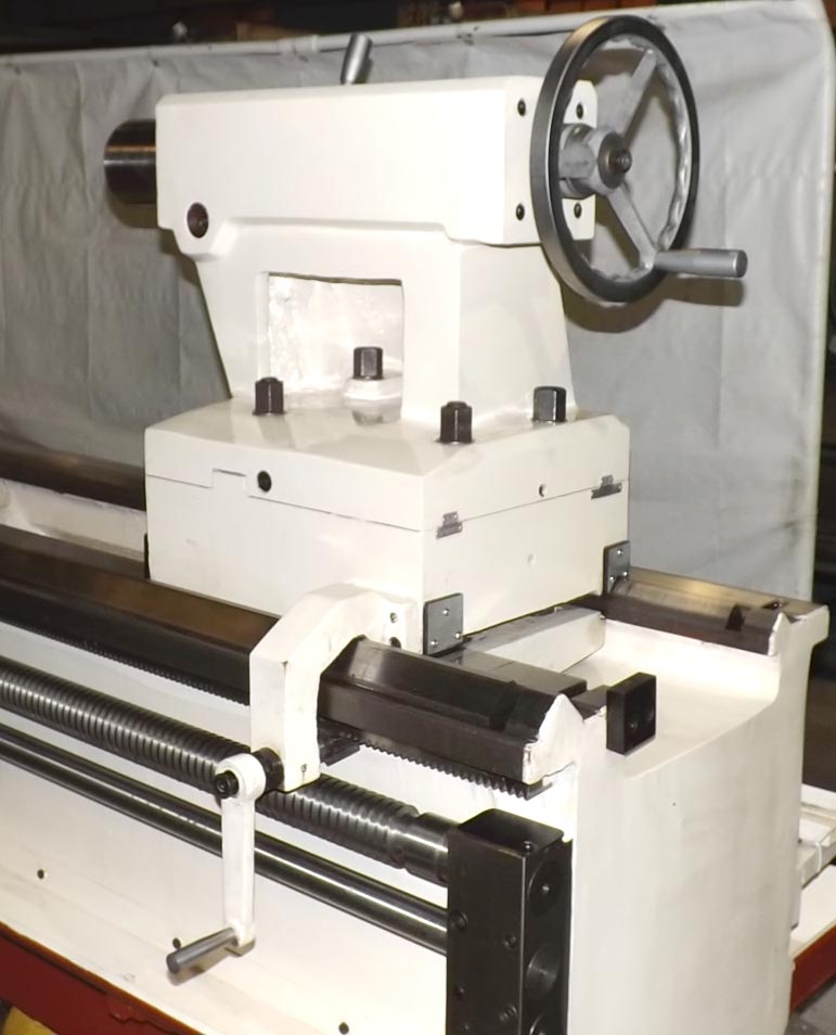 40" x 120" CUTMASTER ... BIG BORE LATHE 5-1/8" SPINDLE HOLE